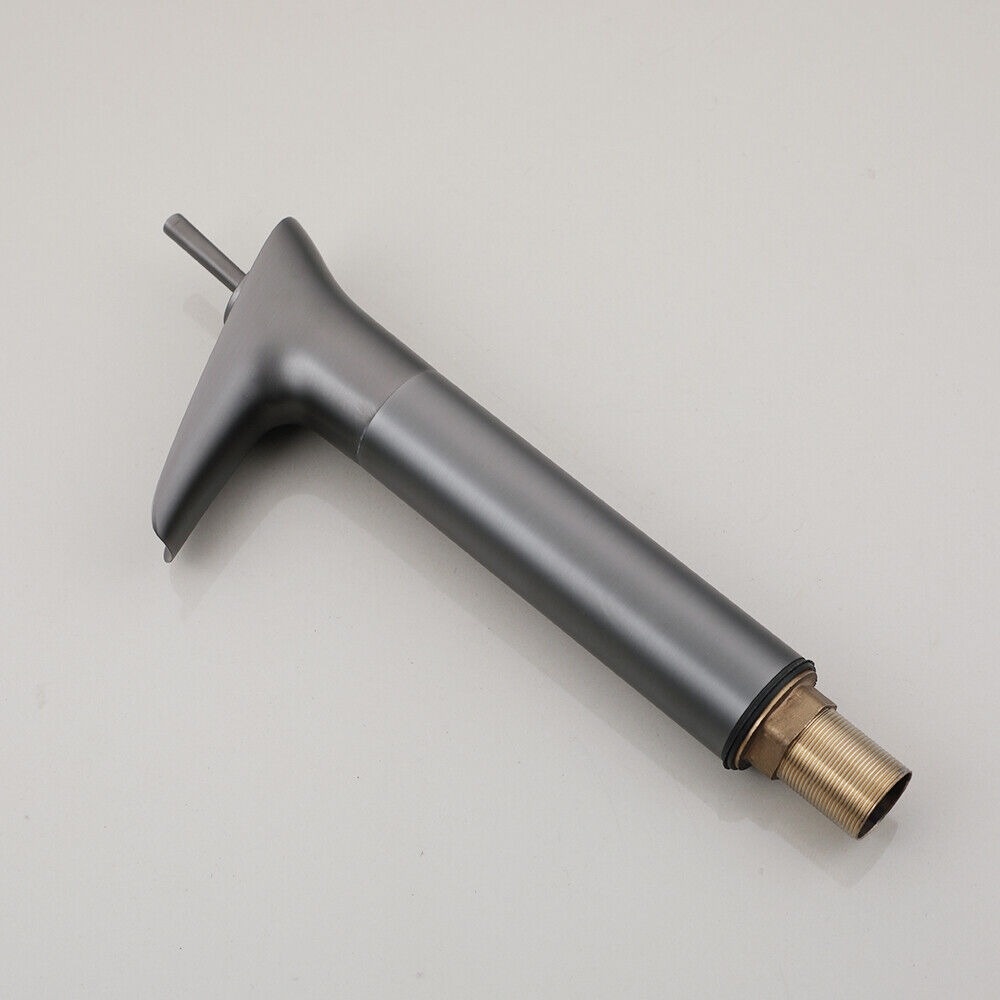 Rene Houtman Watervalkraan | Gun Metal | Mengkraan | H31 cm