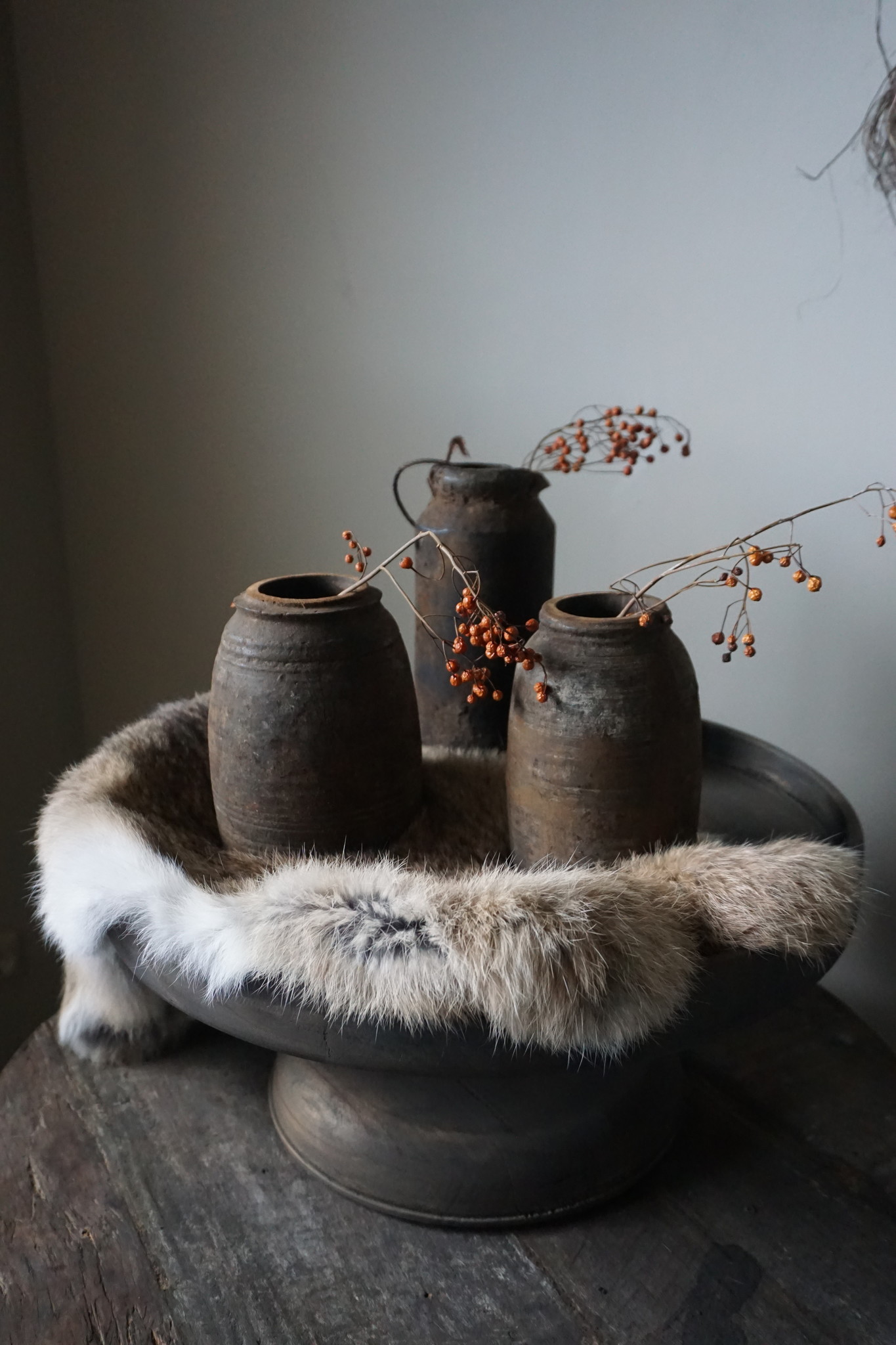 Aura Peeperkorn Nepalese Houten Pot | S