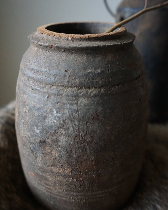 Aura Peeperkorn Nepalese Houten Pot | S