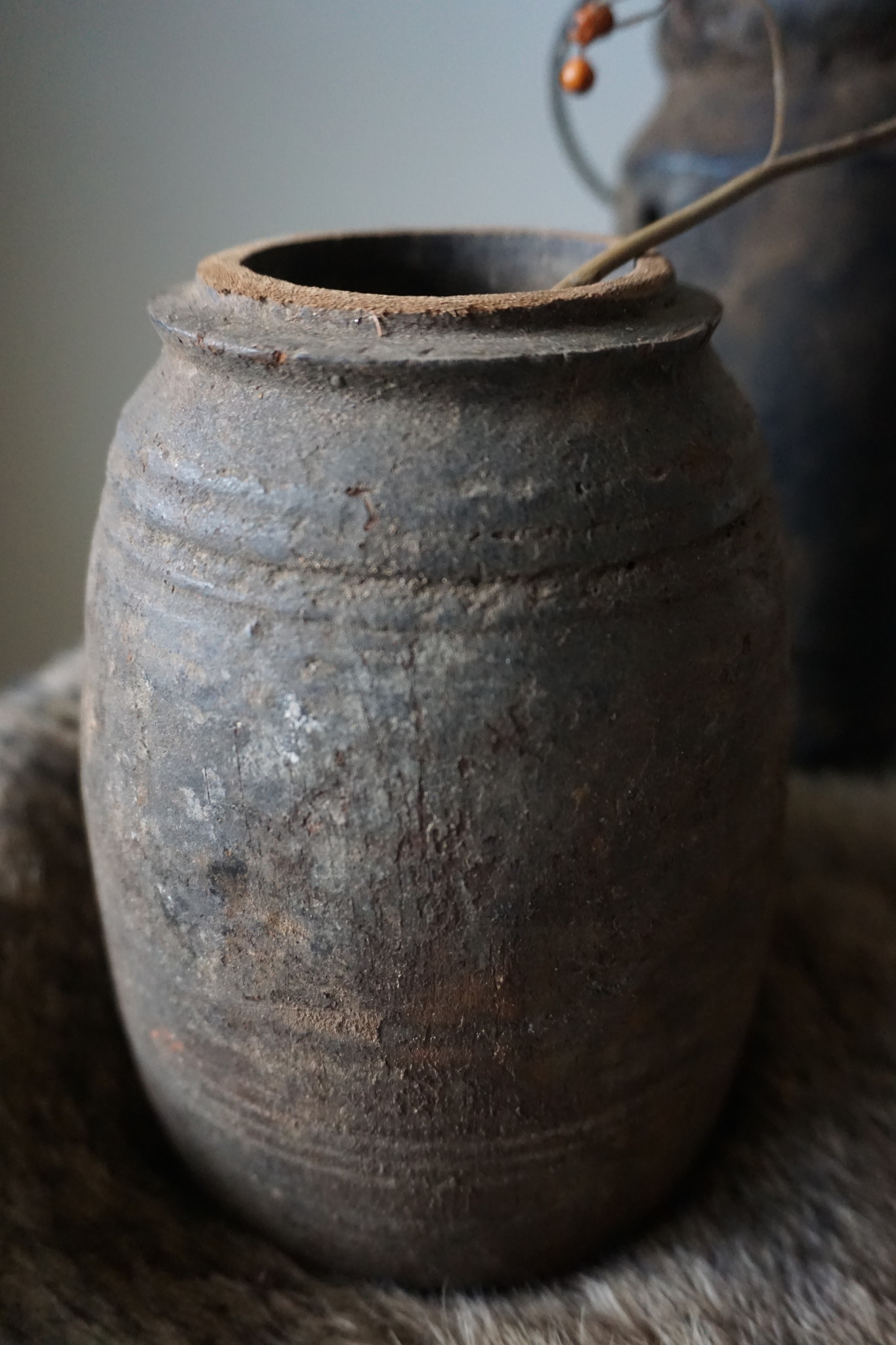 Aura Peeperkorn Nepalese Houten Pot | S