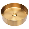 Waskom RVS | Goud | Ø 40 x 11 cm