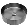 Waskom RVS | Gun Metal | Ø 40 x 11 cm