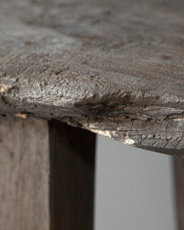 Be-Uniq Oud Houten Sidetable | Grey/Naturel | B160 cm