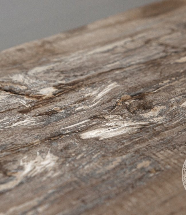 Be-Uniq Oud Houten Sidetable | Grey/Naturel | B160 cm