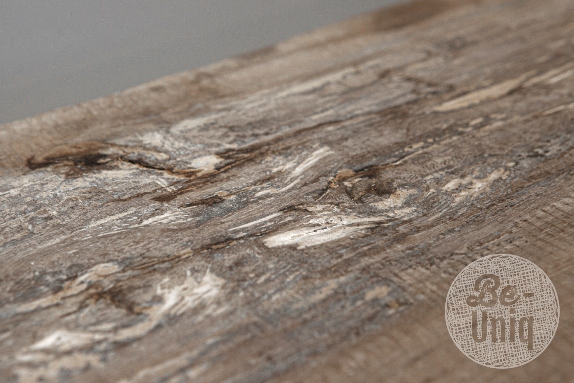 Be-Uniq Oud Houten Sidetable | Grey/Naturel | B160 cm
