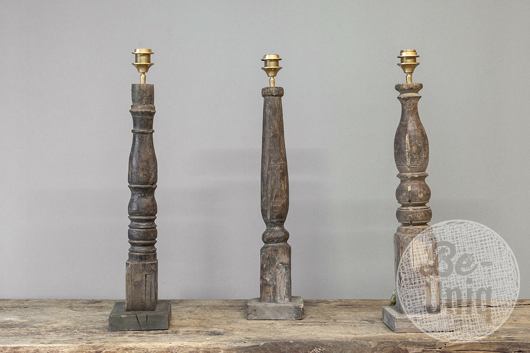 Be-Uniq Tafellamp Baluster | Exclusief Kap | H70 x B15