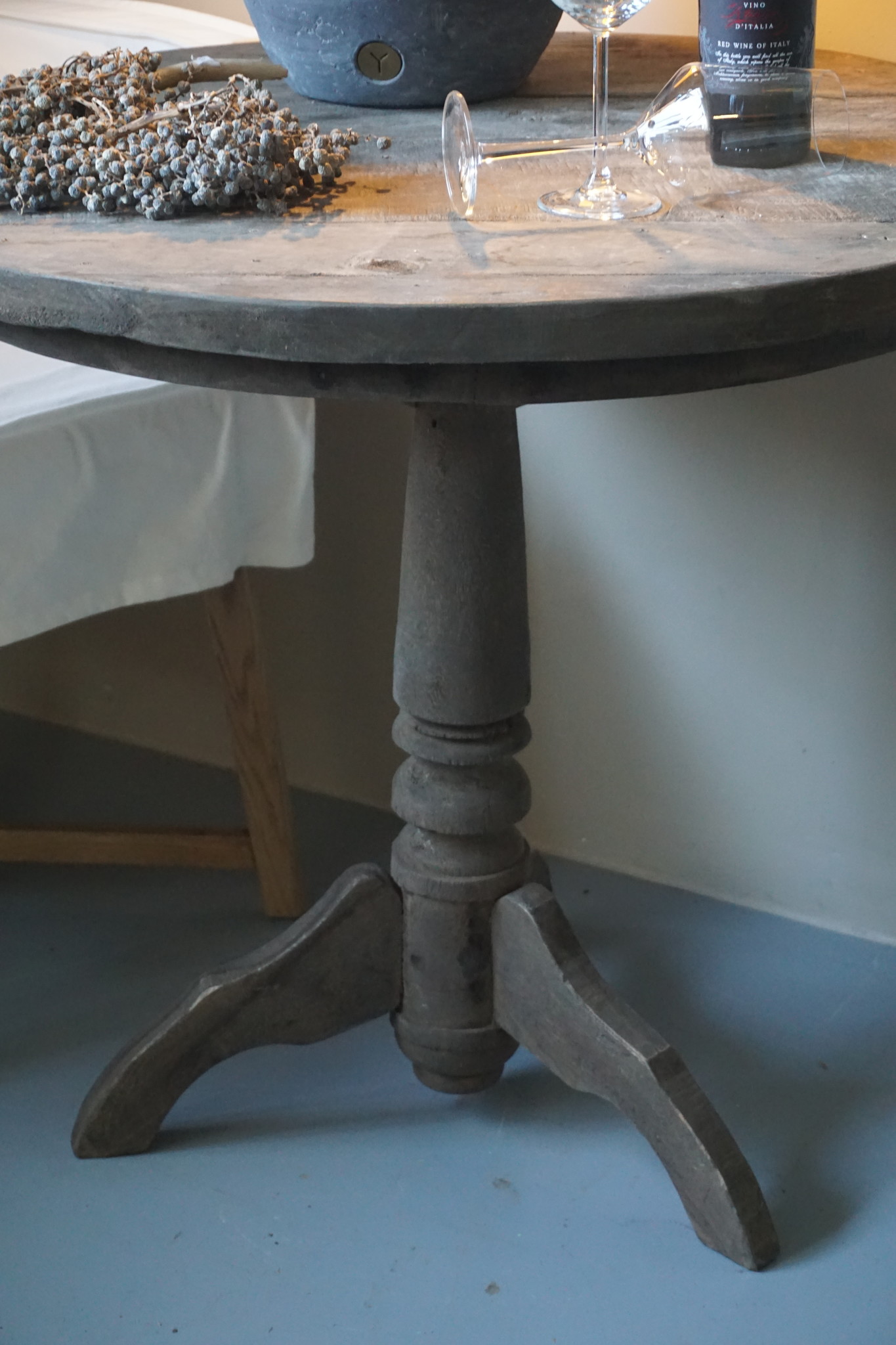 Rene Houtman Wijntafel | Teak | Ø81 x H75,5 cm