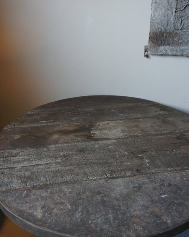 Rene Houtman Wijntafel | Teak | Ø82 x H77 cm