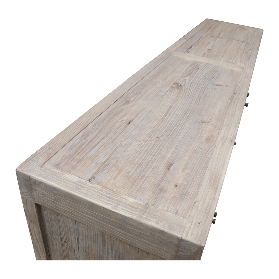 Rene Houtman Dressoir Naturel | 4drs 3la | H95 x B45 x D200 cm