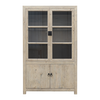 Glaskast Servieskast 4drs | H220 x D45 x B136 cm