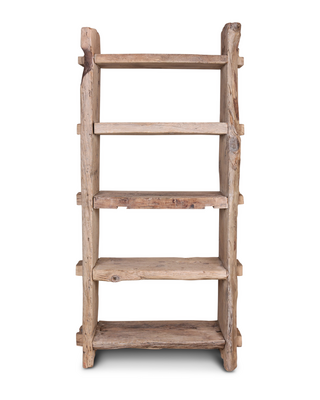 Rene Houtman Boekenrek Naturel Planken | H220 x B110 x D40 cm