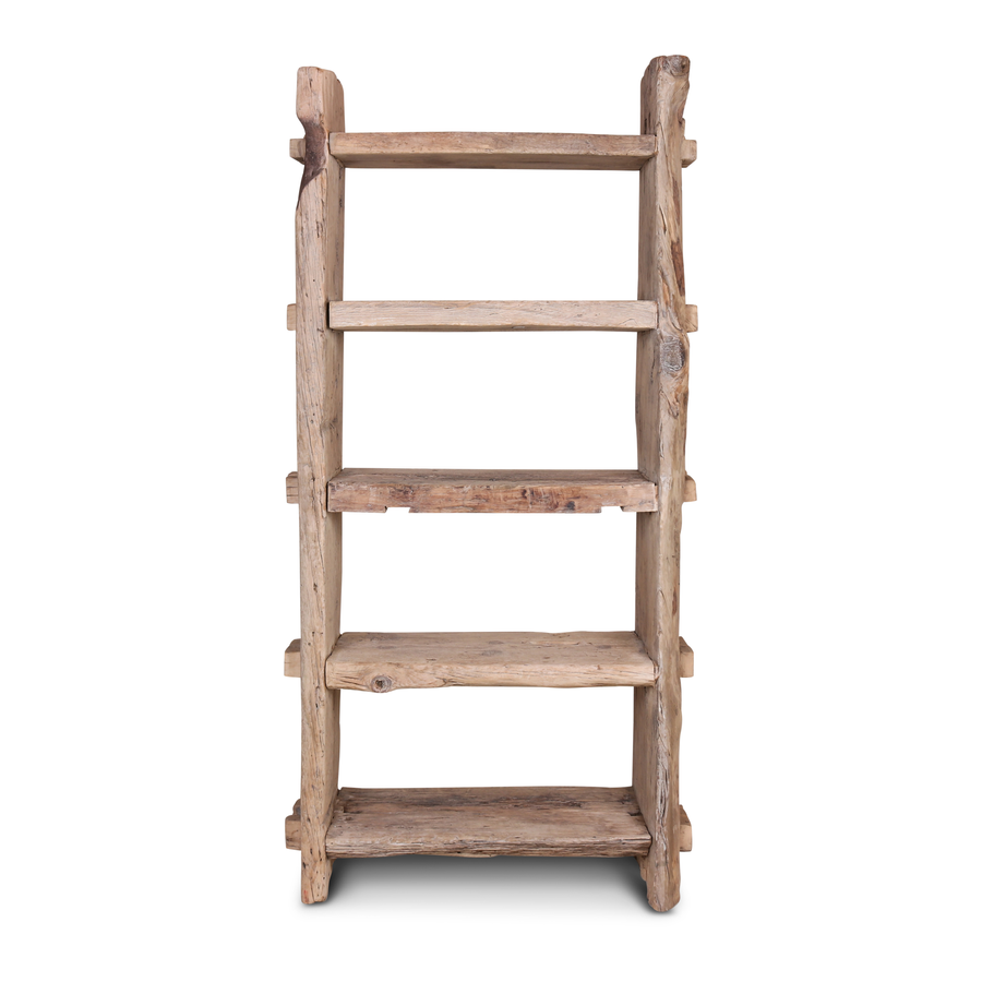 Rene Houtman Boekenrek Naturel Planken | H220 x B110 x D40 cm