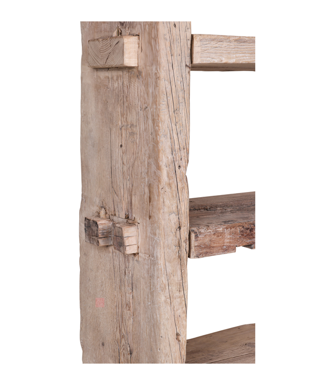 Rene Houtman Boekenrek Naturel Planken | H220 x B110 x D40 cm