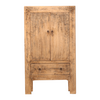 Kast Hout Naturel | 2drs 1la | H212 x B116 x D58 cm