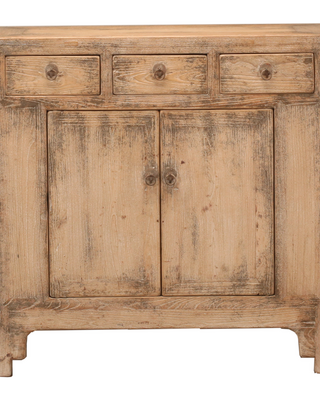 Rene Houtman Dressoir Naturel | 2drs 3la | H110 x B110 x D45