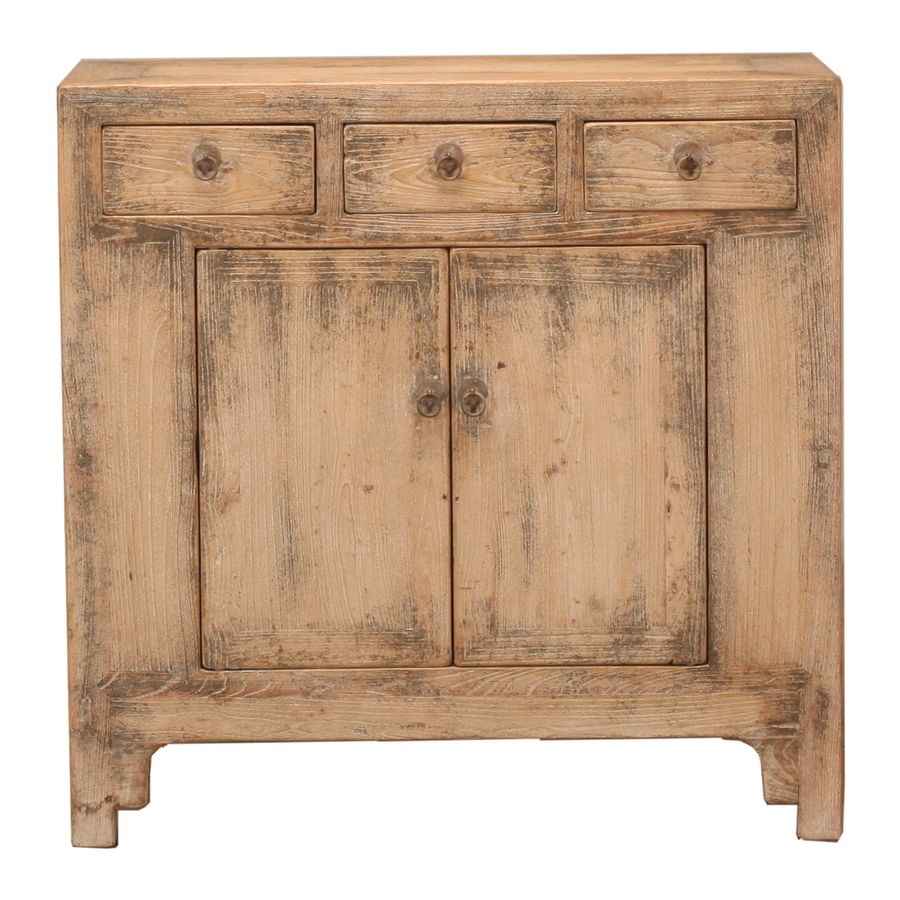 Rene Houtman Dressoir Naturel | 2drs 3la | H110 x B110 x D45 cm