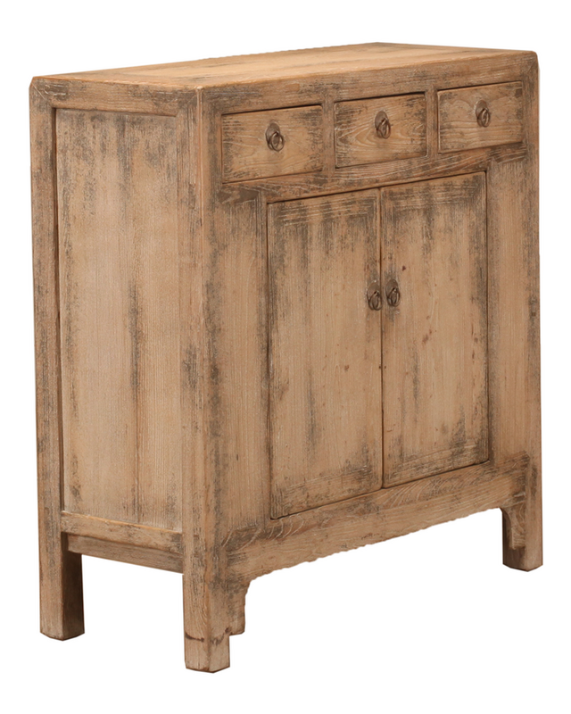 Rene Houtman Dressoir Naturel | 2drs 3la | H110 x B110 x D45 cm
