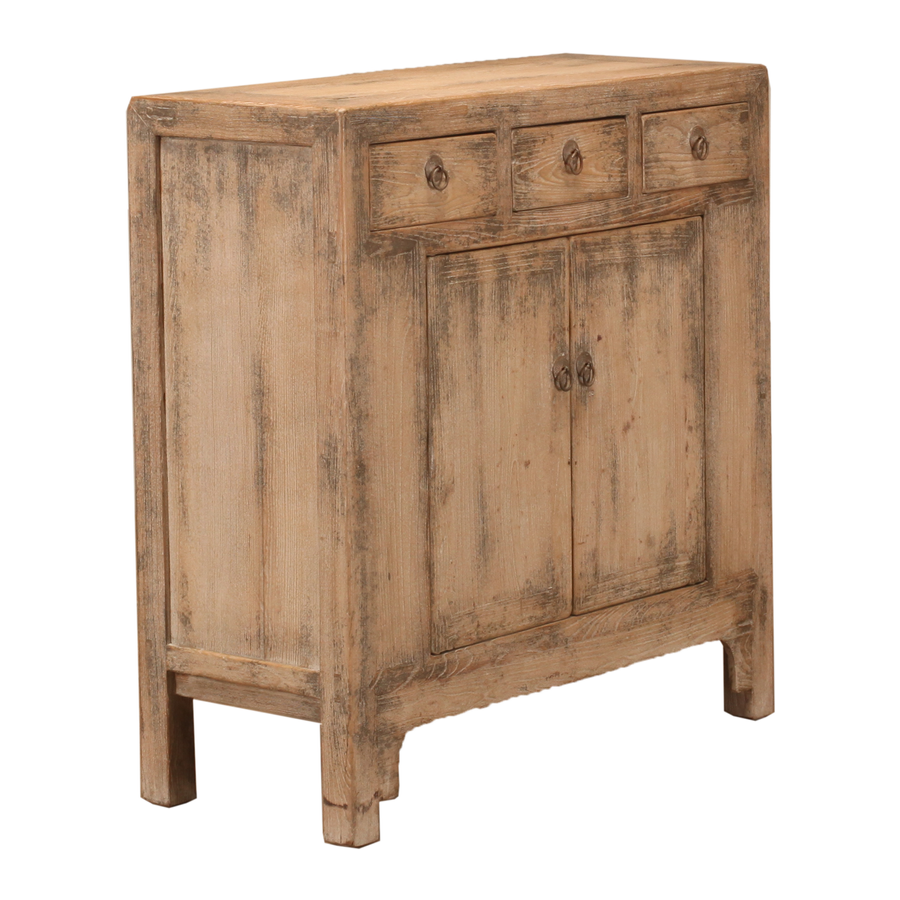 Rene Houtman Dressoir Naturel | 2drs 3la | H110 x B110 x D45 cm