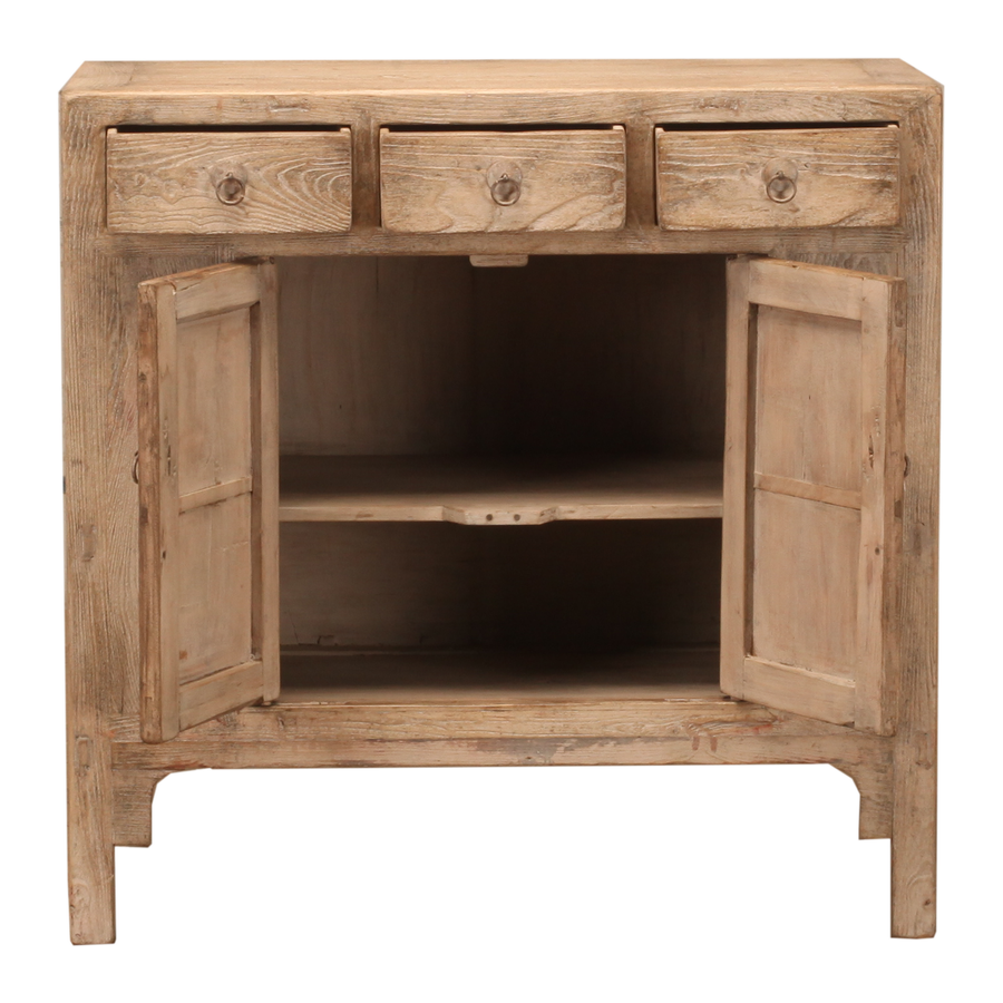 Rene Houtman Dressoir Naturel | 2drs 3la | H104 x B104 x D45 cm