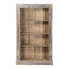 Boekenkast India | Hout Snijwerk| H210 x B125 x D44 cm