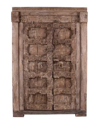 Rene Houtman Boekenkast India | Hout | H200 x B137 x D73 cm