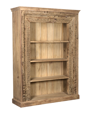 Rene Houtman Boekenkast India | Hout | H213 x B165 x D48 cm