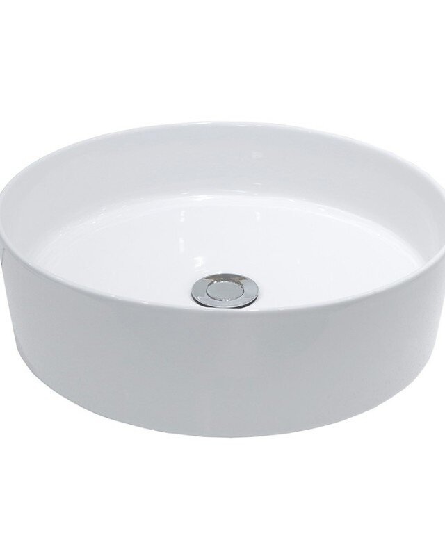 Wiesbaden Waskom Link | Keramiek | Mat Wit | B40 x H12 cm