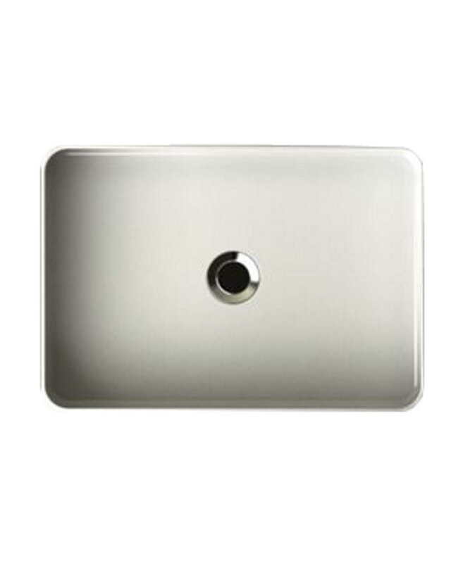 Wiesbaden Waskom Link | Rechthoek | Glans Wit | B50 x D35 x H12 cm
