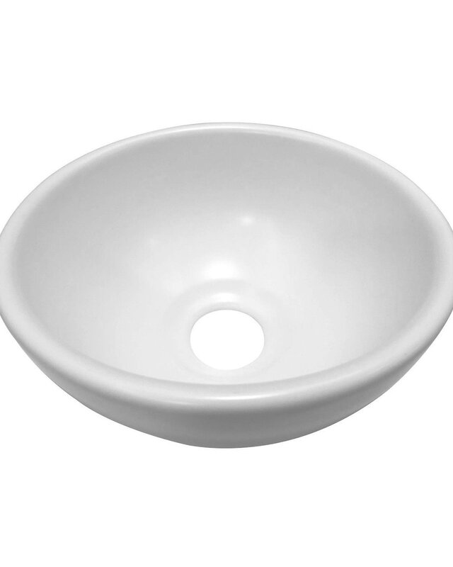 Wiesbaden Waskom Consilio | Keramiek | Glans Wit | D20 x H9 cm