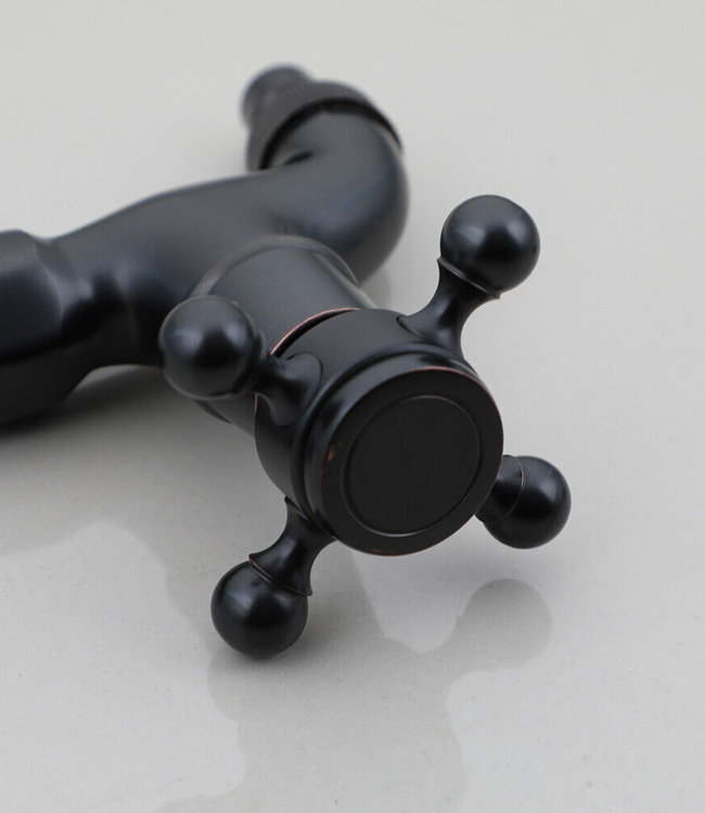 Rene Houtman Muurkraan - Olie Brons - H11 cm