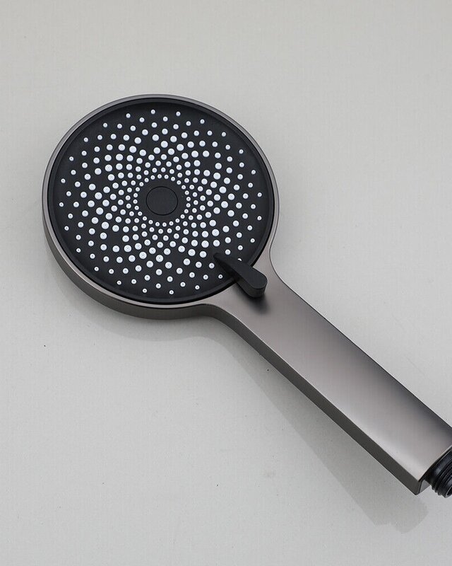 Rene Houtman Thermostatische Badkraan | Handdouche | Gun Metal