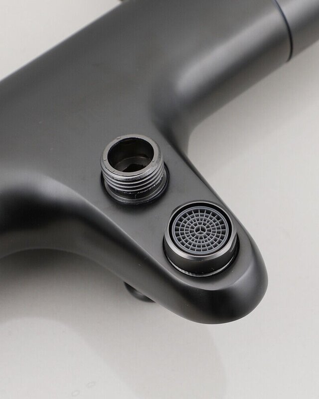 Rene Houtman Thermostatische Badkraan | Handdouche | Gun Metal