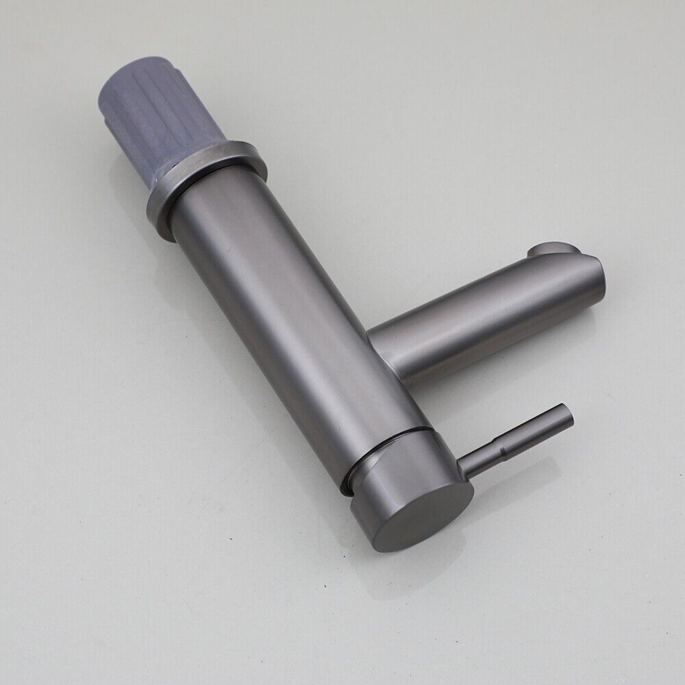 Rene Houtman Wastafelkraan | Mengkraan | Gun Metal | H17,5 cm