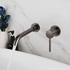 Wastafelkraan Inbouw | Mengkraan | Gun Metal