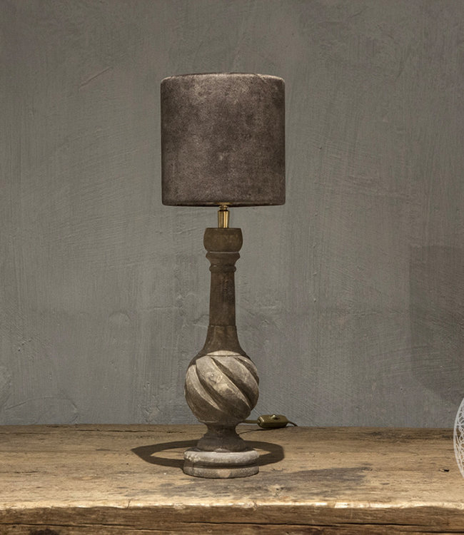 Be-Uniq Tafellamp Levi | Optioneel Met Velours Cilinderkap