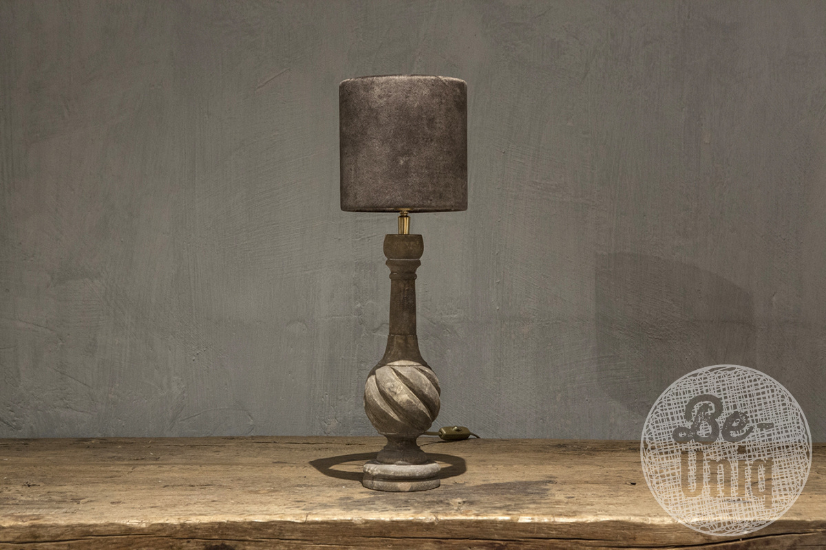 Be-Uniq Tafellamp Levi | Optioneel Met Velours Cilinderkap
