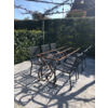IJzeren Tafelonderstel Krulpoten Tuintafel Cannes 200 x 70 cm
