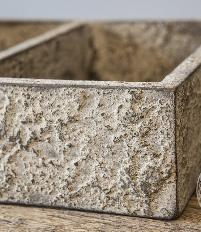 Be-Uniq Tray Dille | 3-Vaks | H6 x B34 x D20 cm