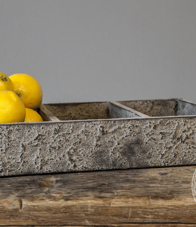 Be-Uniq Tray Dille | 3-Vaks | H6 x B34 x D20 cm