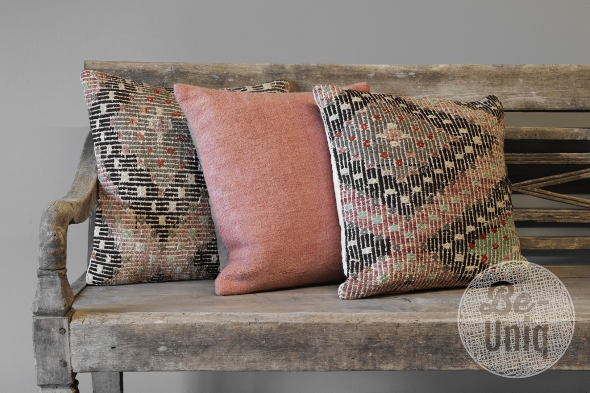 Be-Uniq Set Van 3 Kelimkussens | 3x 50/50 cm