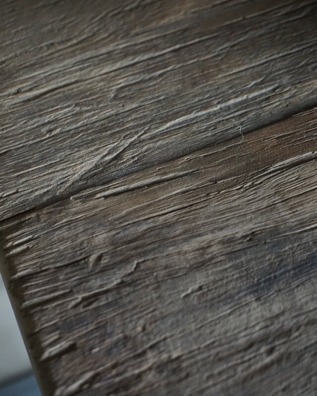 Rene Houtman Sidetable Cross | Oud Hout | Met Lade | H76 x B200 x D46 cm