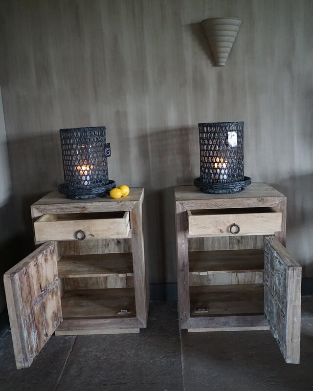 Rene Houtman Nachtkastjes Hout | Set Van 2 | H78 x B58 x D45 cm
