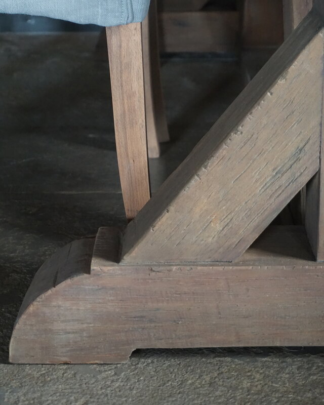 Rene Houtman Kloostertafel Auris Massief Hardhout - Kies Maat