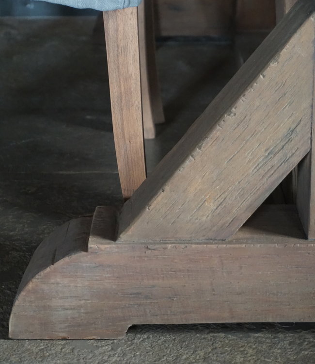 Rene Houtman Kloostertafel Auris Massief Hardhout - Kies Maat