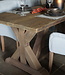 Rene Houtman Kloostertafel Auris Massief Hardhout - Kies Maat