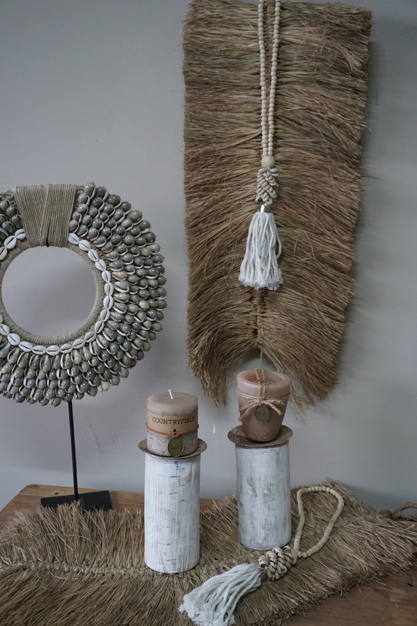 Rene Houtman Schelpenhanger Boho | H45 x B5 cm