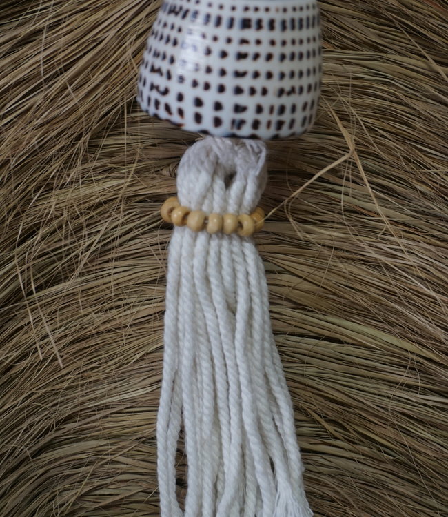 Rene Houtman Schelpenhanger Tijger | H58 x B6 cm