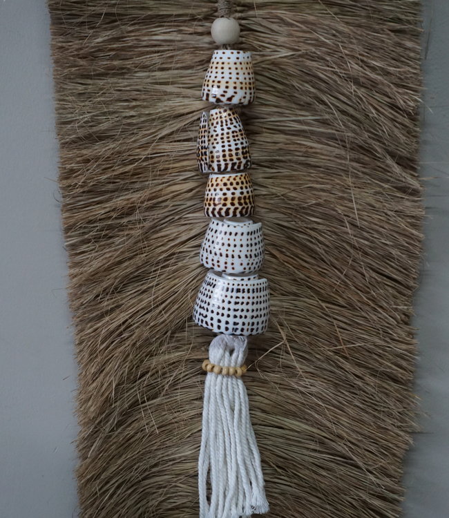 Rene Houtman Schelpenhanger Tijger | H58 x B6 cm