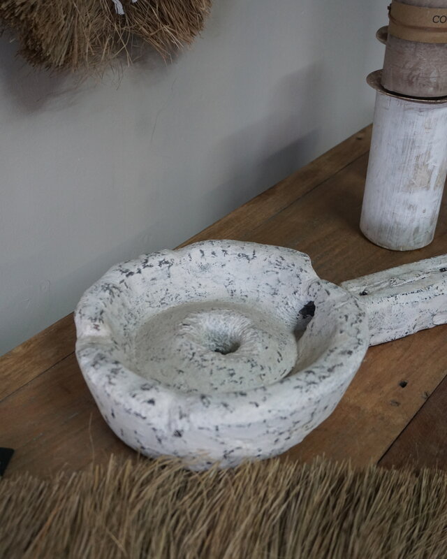 Rene Houtman Nepalese Houten Lepel | White Wash | L57 x B23 cm