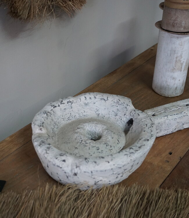 Rene Houtman Nepalese Houten Lepel | White Wash | L57 x B23 cm